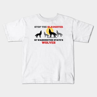 Save WA Wolves Kids T-Shirt